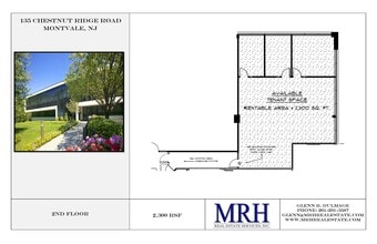 135 Chestnut Ridge Rd, Montvale, NJ for lease Floor Plan- Image 1 of 1