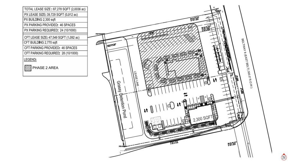 NWQ E Sam Houston Pkwy N & Wallisville Rd, Houston, TX for lease - Site Plan - Image 3 of 3
