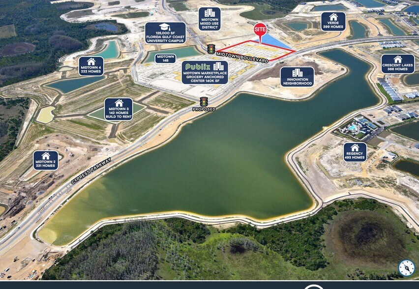 Cypress Parkway Pky, Babcock Ranch, FL à louer - Plan de site - Image 3 de 3