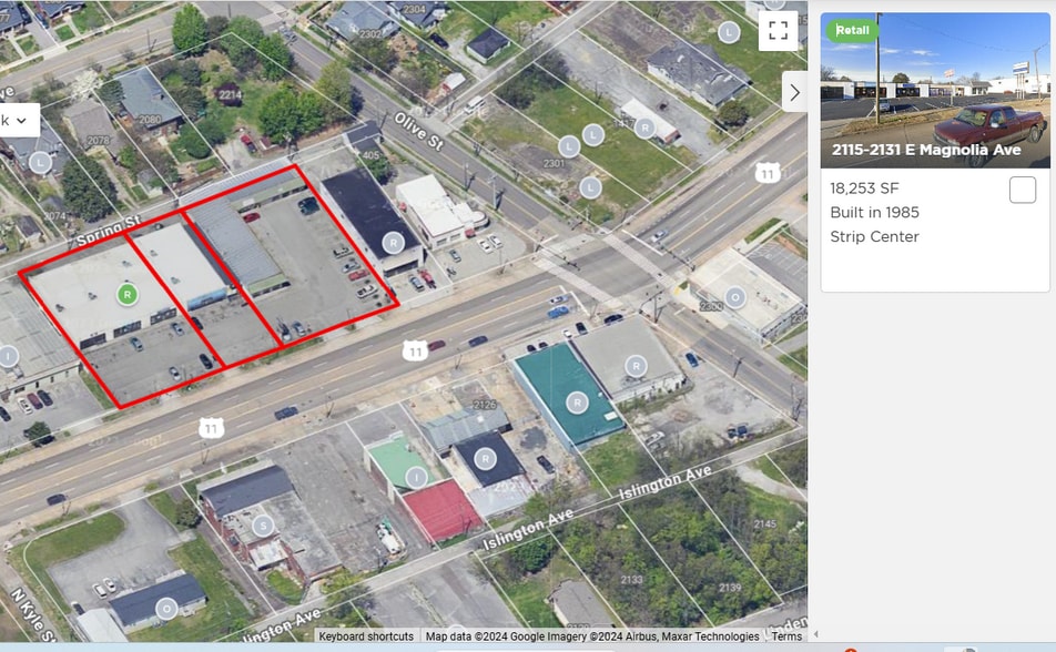 2115-2131 E Magnolia ave, Knoxville, TN for sale - Building Photo - Image 3 of 6