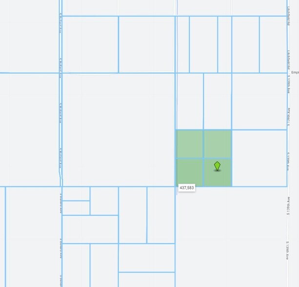 NWC Patterson & 139th, Buckeye, AZ à vendre - Plan cadastral - Image 3 de 3