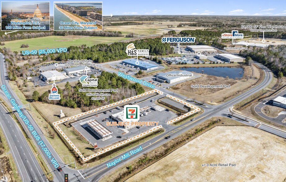 28490 Naylor Mill Rd, Salisbury, MD à vendre - Photo du bâtiment - Image 2 de 6