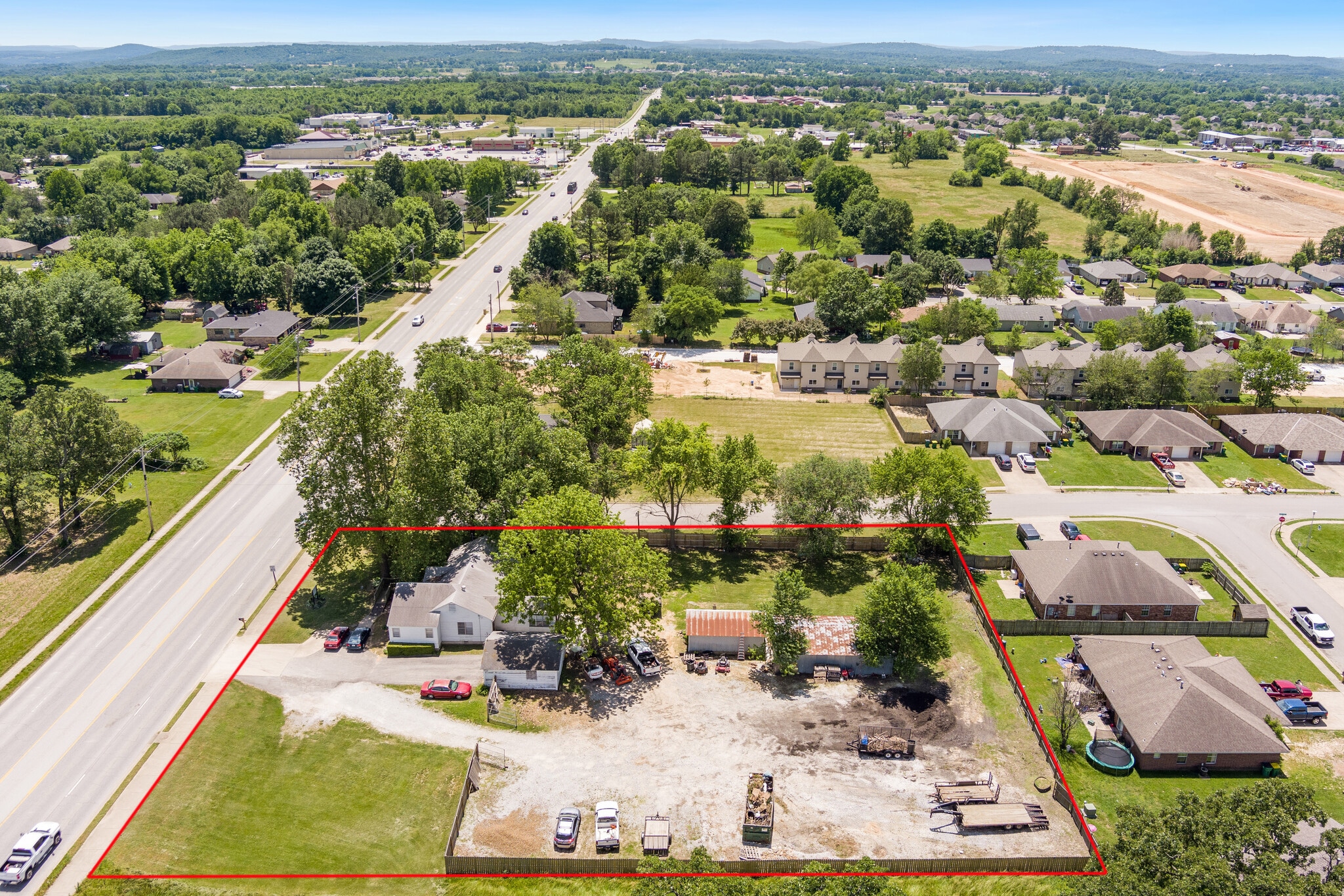 1380 Butterfield Coach Rd, Springdale, AR à vendre Aérien- Image 1 de 13