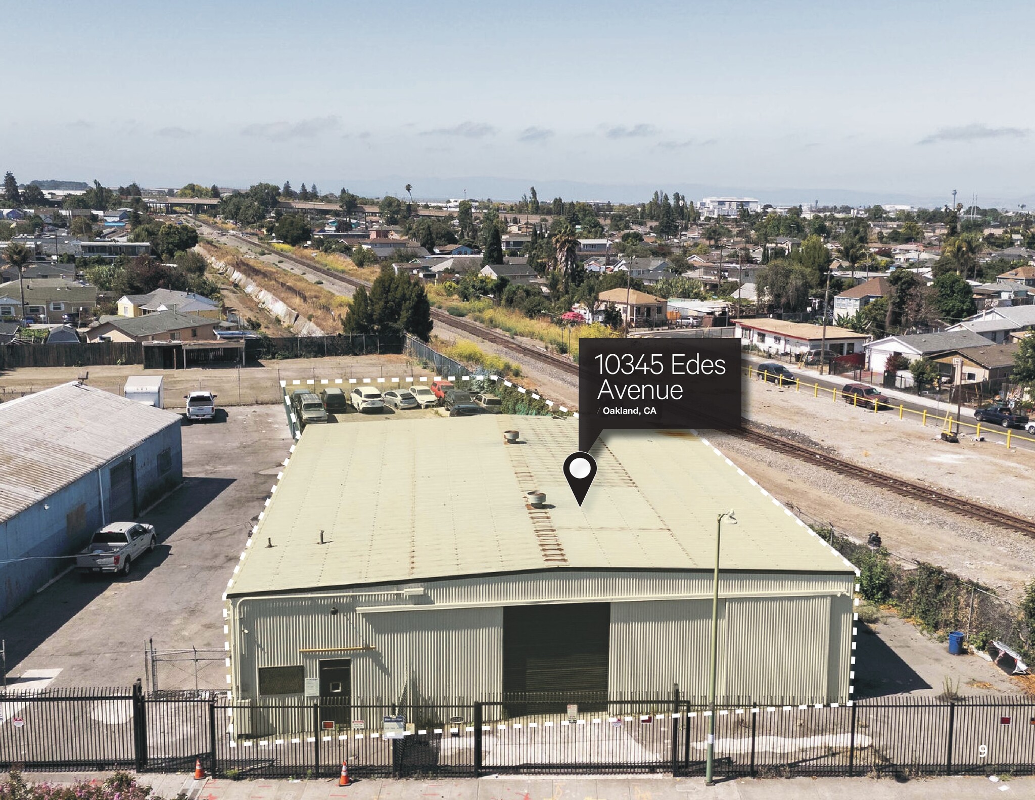 10441 Edes Ave, Oakland, CA for lease Aerial- Image 1 of 2
