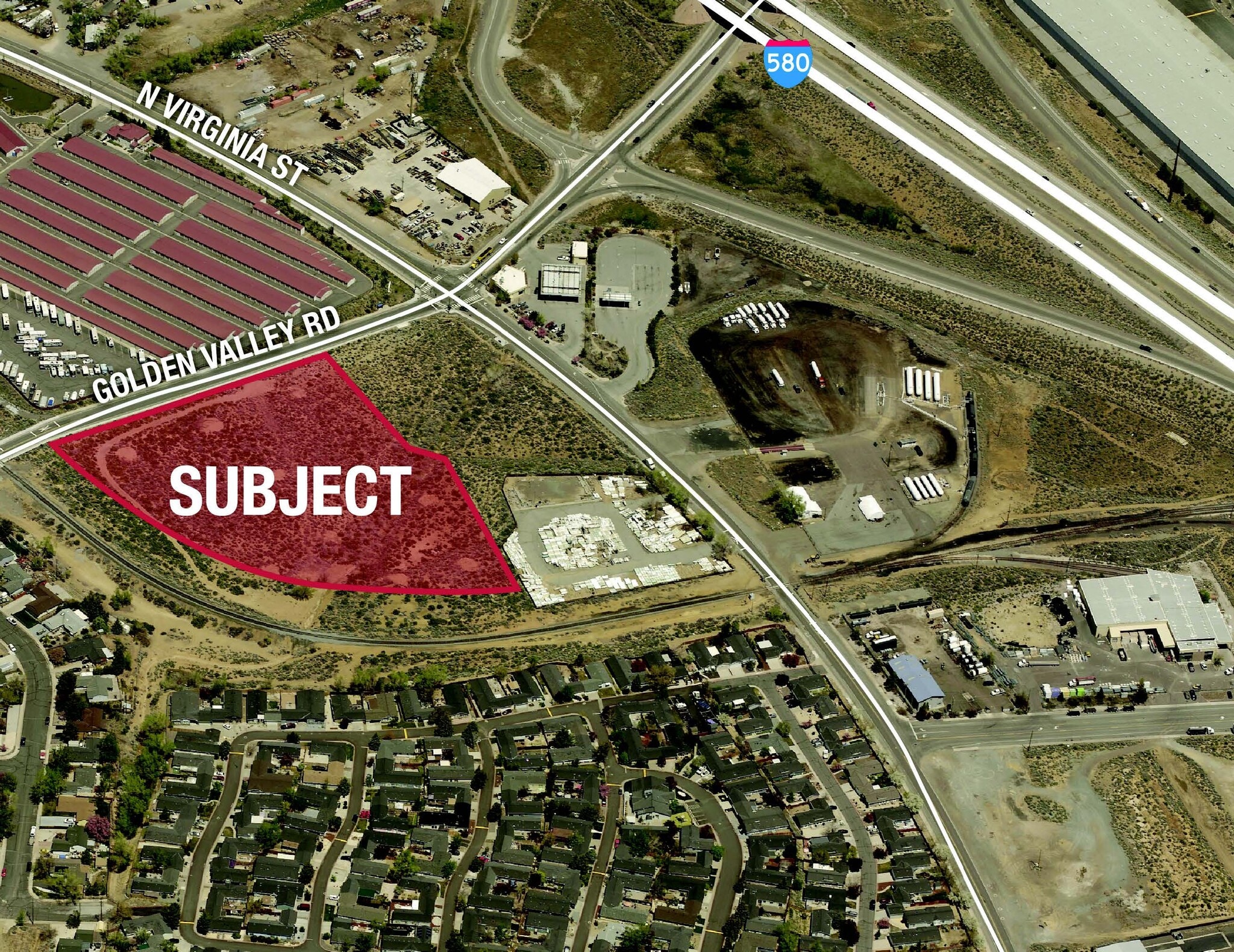 0 North Virginia St, Reno, NV for sale Aerial- Image 1 of 3