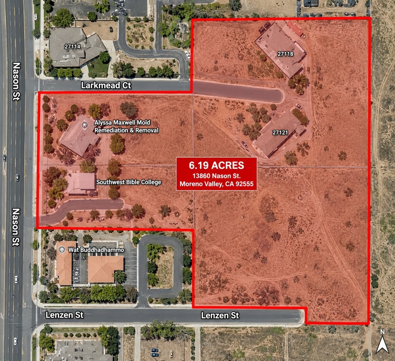 13860 Nason St, Moreno Valley, CA for sale Site Plan- Image 1 of 8