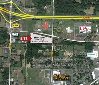 Plus de détails pour 1475 Poor Farm Road, Morrilton, AR - Terrain à vendre