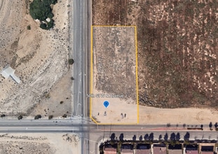 Avenue J & 50th Street West, Lancaster, CA - AERIAL  map view