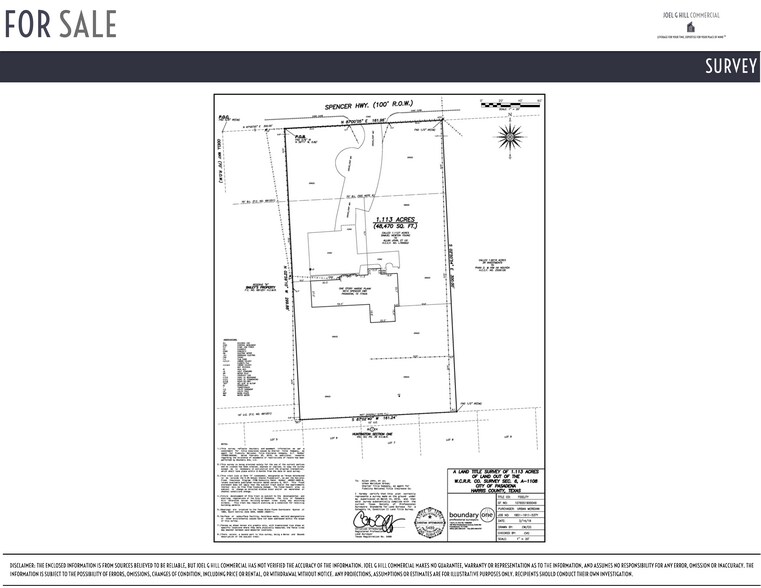 4914 Spencer Hwy, Pasadena, TX à vendre - Plan de site - Image 3 de 6