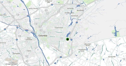 4500 Fort Jackson Blvd, Columbia, SC - Aérien  Vue de la carte - Image1