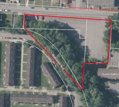 Albert Street, Portsmouth, OH - Aerial  map view