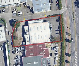 Villeurbanne - Aerial  map view