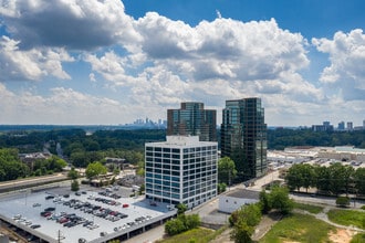 3355 Lenox Rd NE, Atlanta, GA - AERIAL  map view
