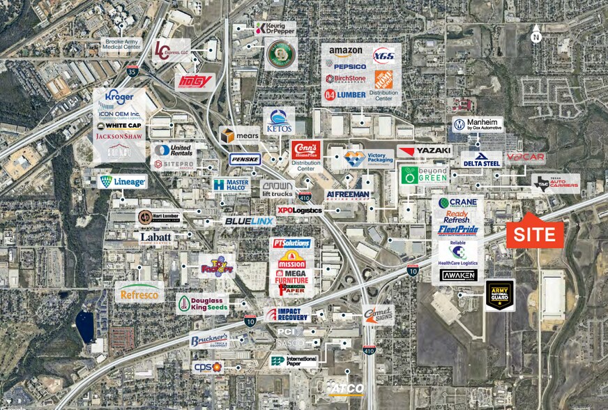 I-10 East, San Antonio, TX à vendre - Photo du bâtiment - Image 3 de 3