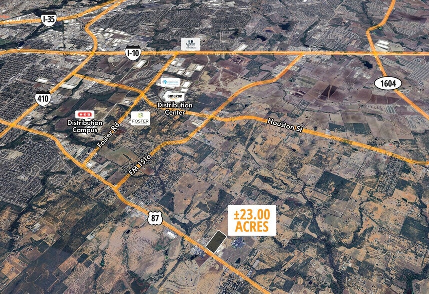 8491 US Highway 87 E, China Grove, TX for sale - Aerial - Image 2 of 3