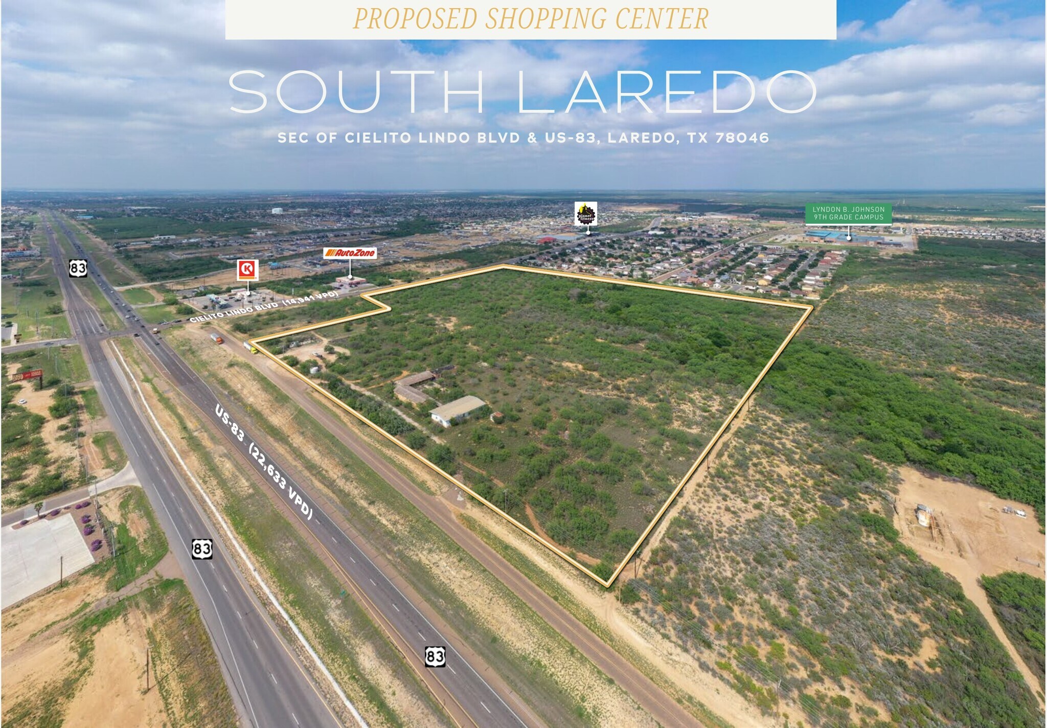 SEC of Cielito Lindo Blvd & US-83, Laredo, TX for lease Primary Photo- Image 1 of 7