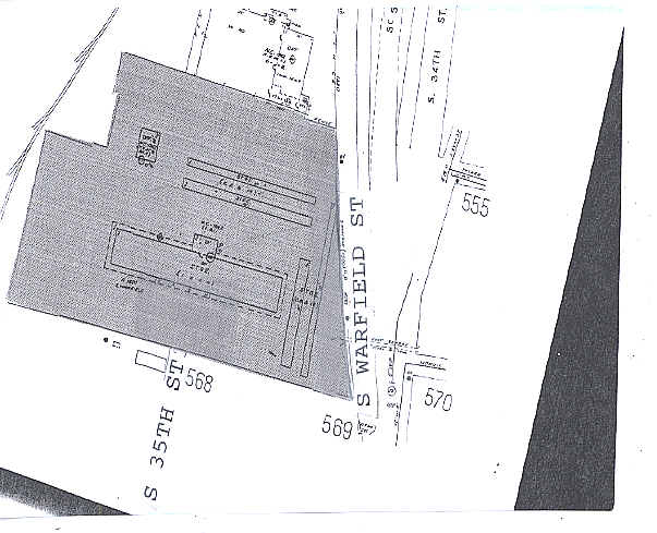 1600 S Warfield St, Philadelphia, PA à vendre - Plan cadastral - Image 1 de 1