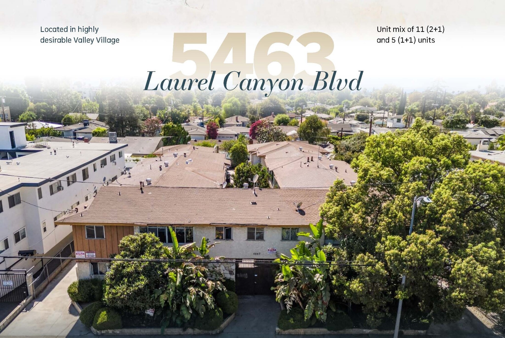 5643 Laurel Canyon Blvd, Valley Village, CA à vendre Photo du bâtiment- Image 1 de 8
