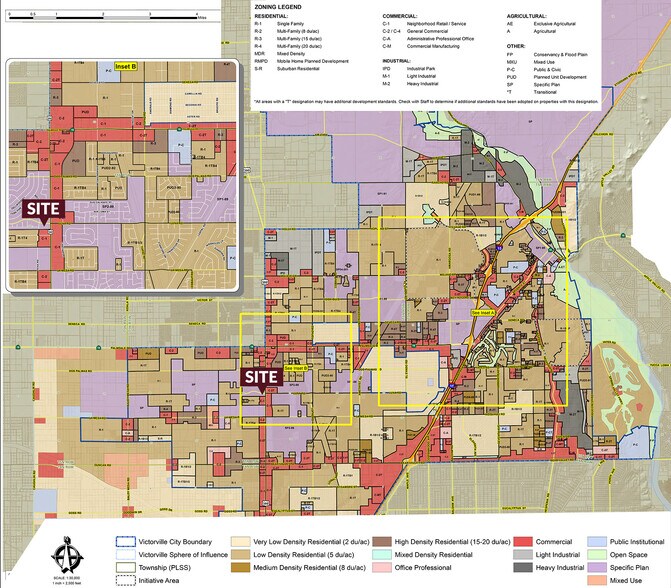 SWC of Hwy 395 & Luna Rd, Victorville, CA à vendre - Photo du bâtiment - Image 3 de 5