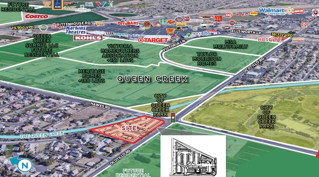 NWC Ocotillo & Hawes Rd, Queen Creek, AZ for sale Building Photo- Image 1 of 3