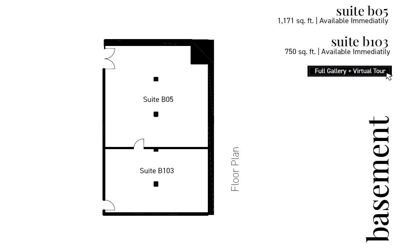 215 Spadina Ave, Toronto, ON for lease Floor Plan- Image 1 of 1
