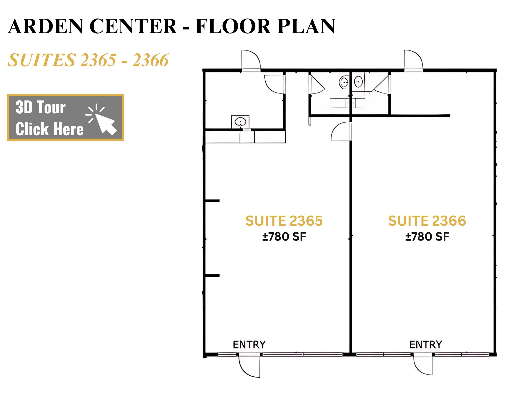 2355-2377 Arden Way, Sacramento, CA à louer Photo intérieure- Image 1 de 3