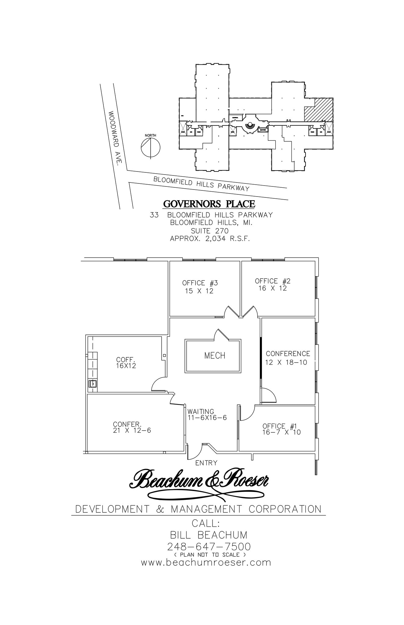 33 Bloomfield Hills Pky, Bloomfield Hills, MI for lease Site Plan- Image 1 of 1