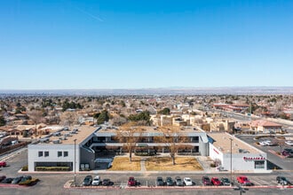 9500 Montgomery Blvd NE, Albuquerque, NM - AERIAL  map view