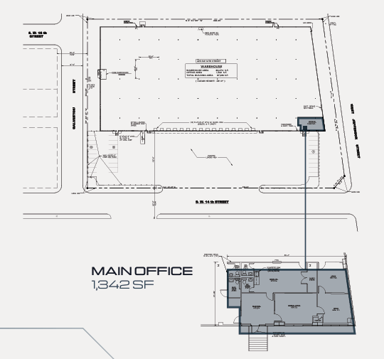 225 SW 14th St, Grand Prairie, TX for lease Floor Plan- Image 1 of 4