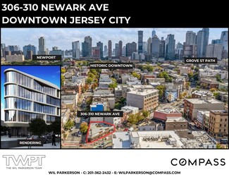 Plus de détails pour 306-310 Newark Ave, Jersey City, NJ - Vente au détail à vendre