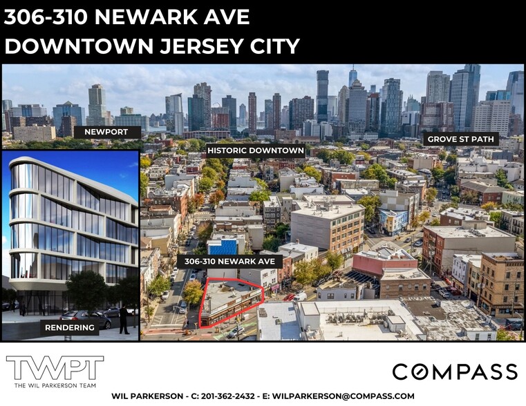 306-310 Newark Ave, Jersey City, NJ for sale - Building Photo - Image 1 of 7