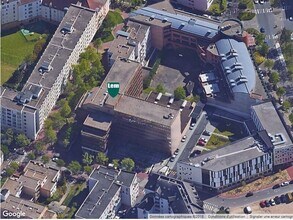Rouen - Aerial map view