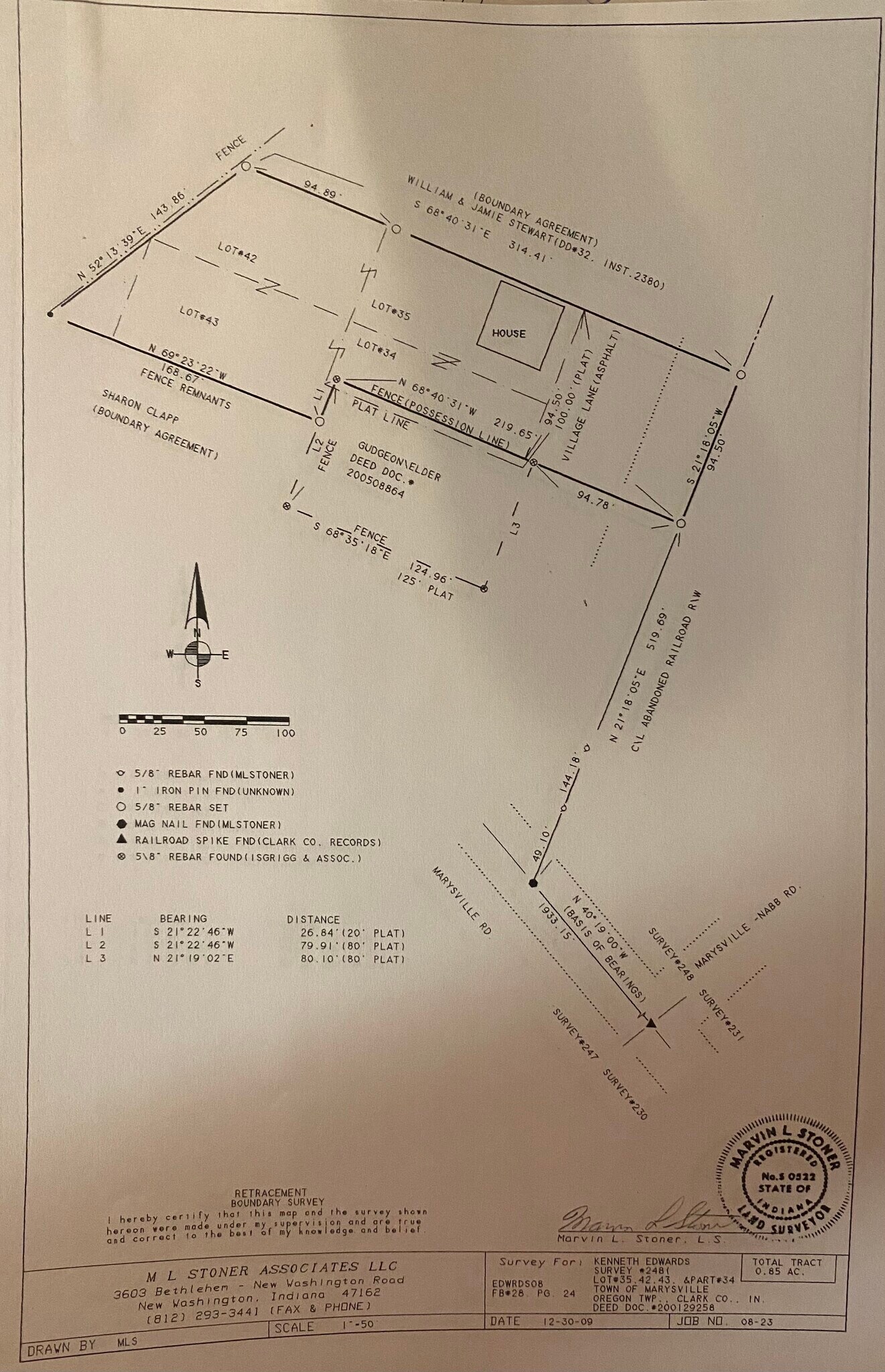 125 Village Ln, Marysville, IN à vendre Photo principale- Image 1 de 5