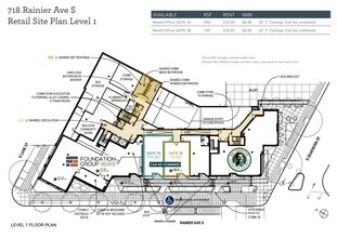 718 Rainier Ave S, Seattle, WA for lease Floor Plan- Image 1 of 1