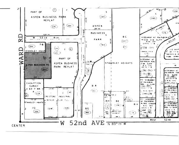 5280 Ward Rd, Arvada, CO for sale - Plat Map - Image 2 of 14