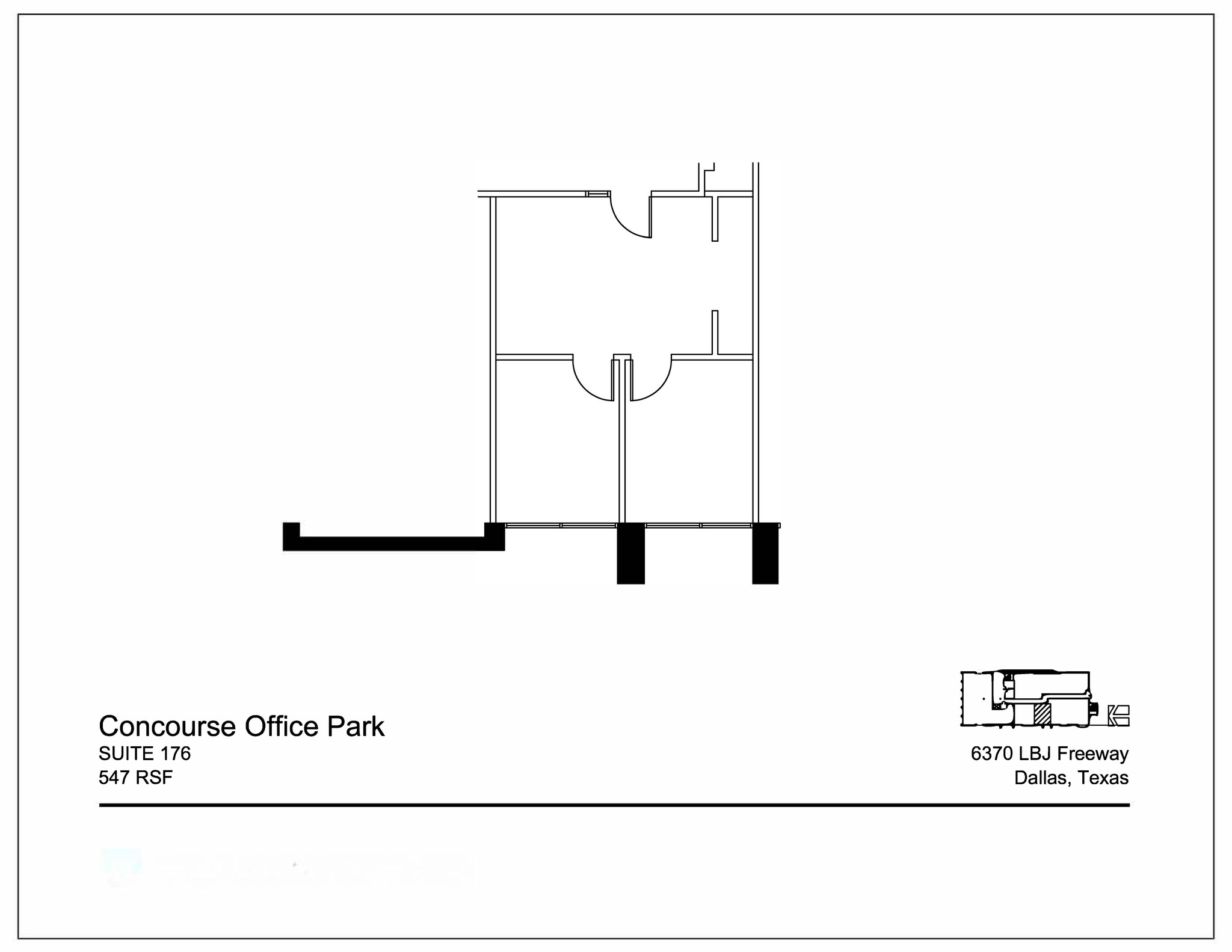 6350 LBJ Fwy, Dallas, TX for lease Floor Plan- Image 1 of 1