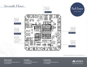 650 Town Center Dr, Costa Mesa, CA for lease Floor Plan- Image 1 of 1