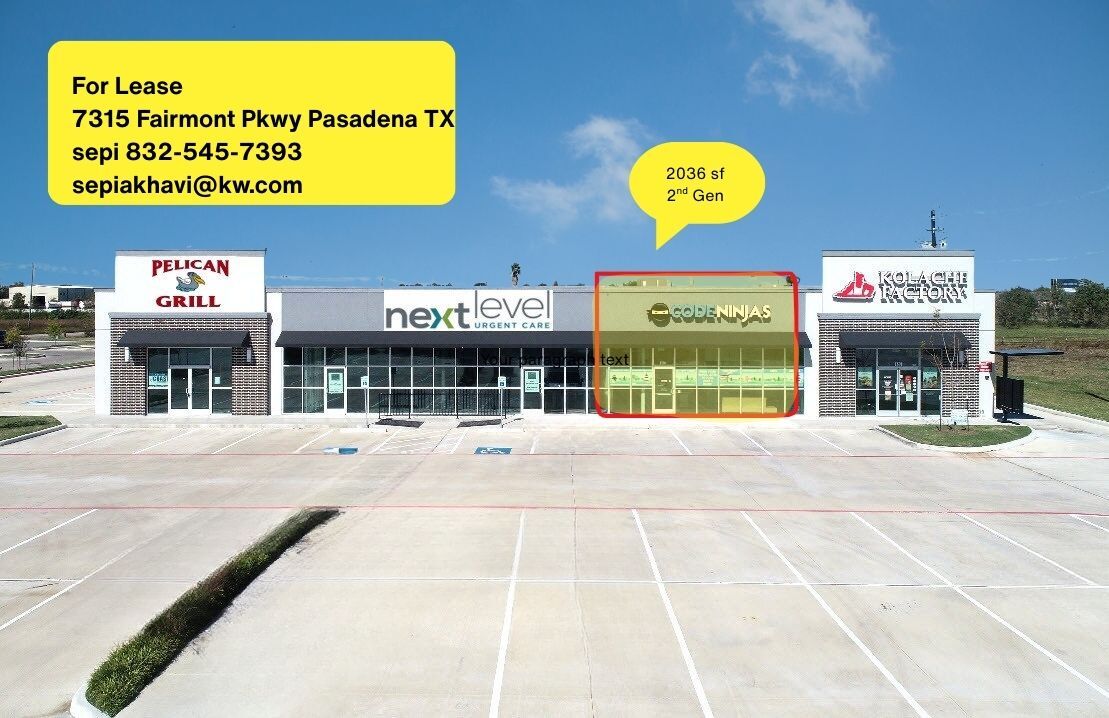 7315 Fairmont Pkwy, Pasadena, TX for lease Primary Photo- Image 1 of 15