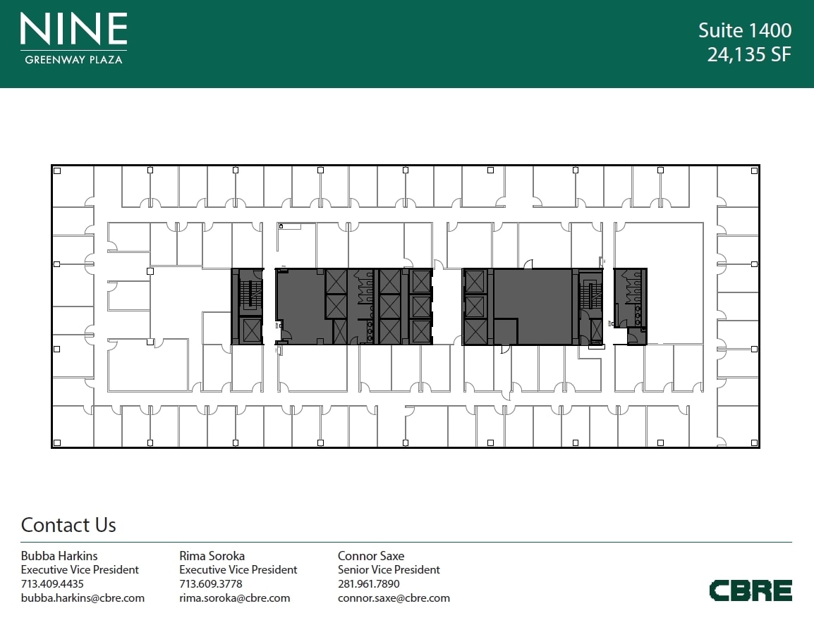 9 Greenway Plz, Houston, TX à louer Plan d’étage- Image 1 de 1