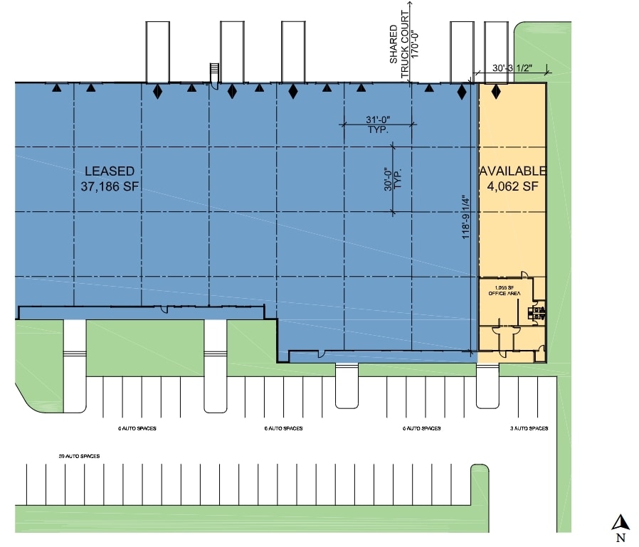 4444-4464 W 12th St, Houston, TX for lease Site Plan- Image 1 of 1