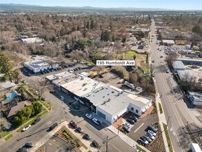 195 Humboldt Ave, Chico, CA - Aerial  map view