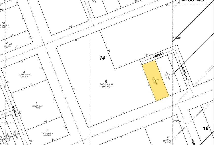 1729 W Tilghman St, Allentown, PA for lease - Plat Map - Image 2 of 3