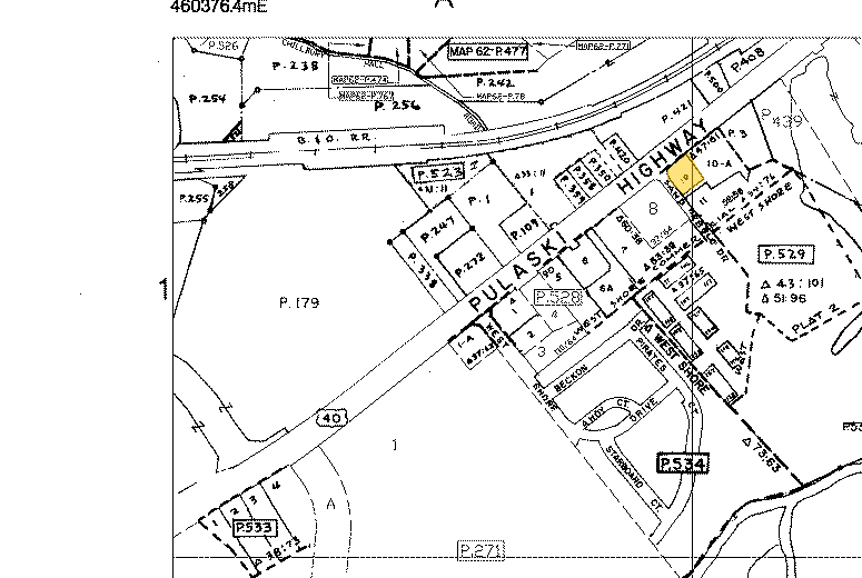 2813 Pulaski Hwy, Edgewood, MD for lease - Plat Map - Image 3 of 6