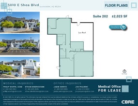 5010 E Shea Blvd, Scottsdale, AZ à louer Plan d’étage- Image 1 de 1