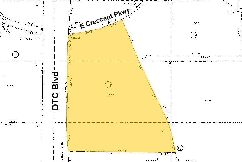 8400 E crescent Pky, Greenwood Village, CO à louer - Plan cadastral - Image 2 de 40