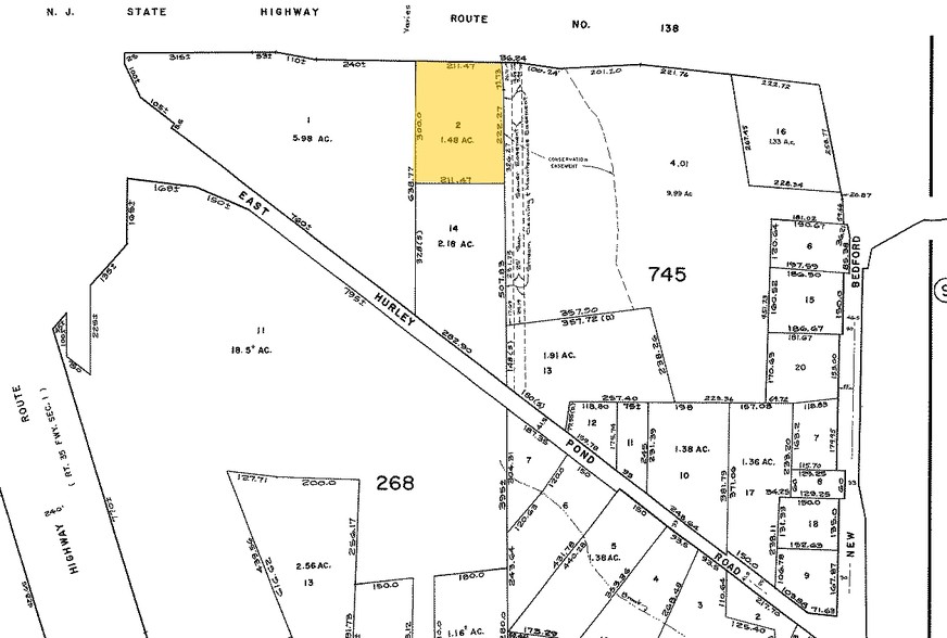 2635 Highway 138, Wall Township, NJ à vendre - Plan cadastral - Image 1 de 1