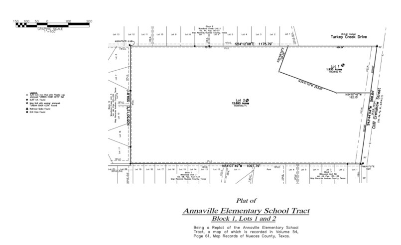 3901 Cliff Crenshaw St, Corpus Christi, TX for sale - Plat Map - Image 2 of 2