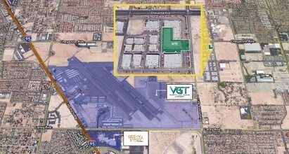 2475 W Cheyenne Ave, North Las Vegas, NV - AÉRIEN Vue de la carte - Image1