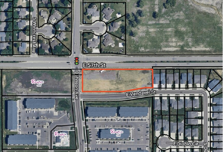 E 57th Street & S Bahnson ave, Sioux Falls, SD à vendre - Photo du bâtiment - Image 2 de 2