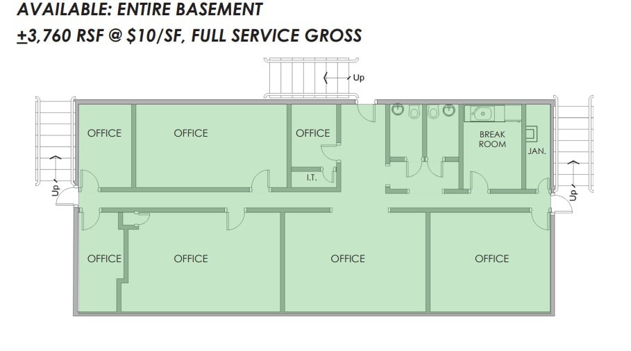 2260 E University Dr, Mesa, AZ for lease Floor Plan- Image 1 of 5